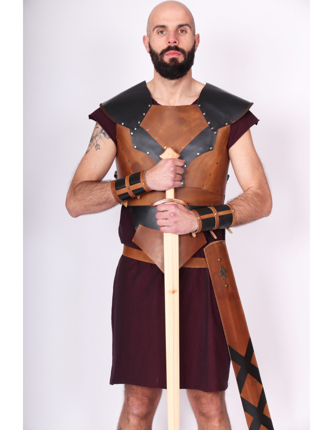 Medieval leather armor