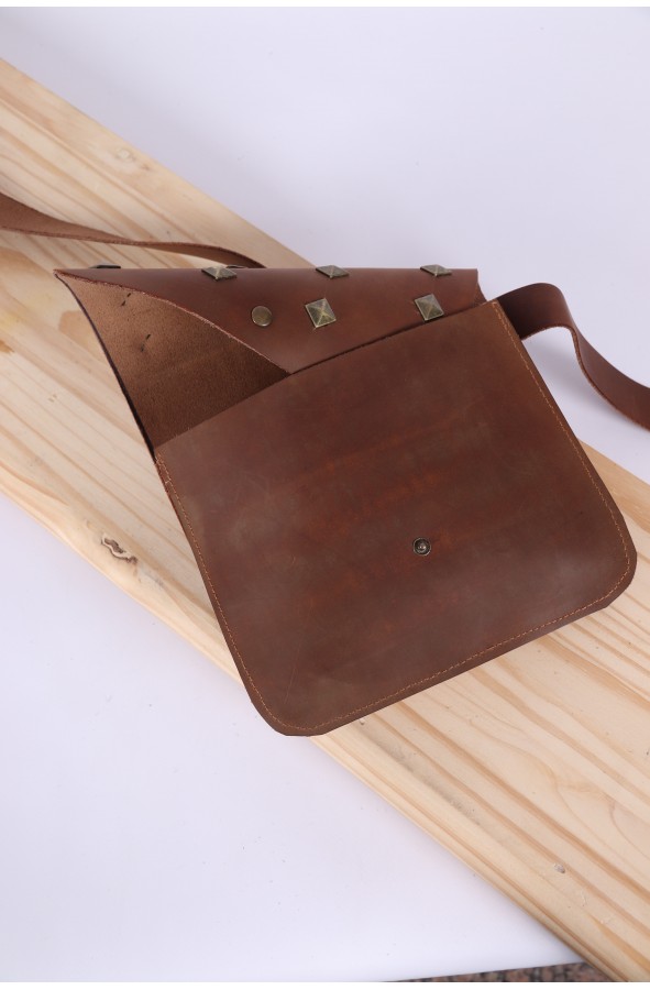 Roman handmade leather bag