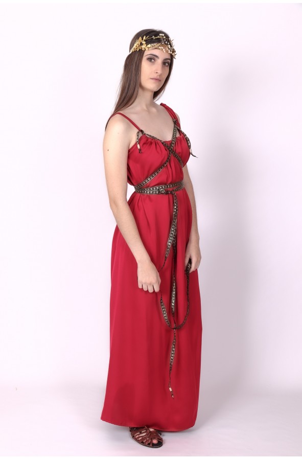 Roman hot sale red dress