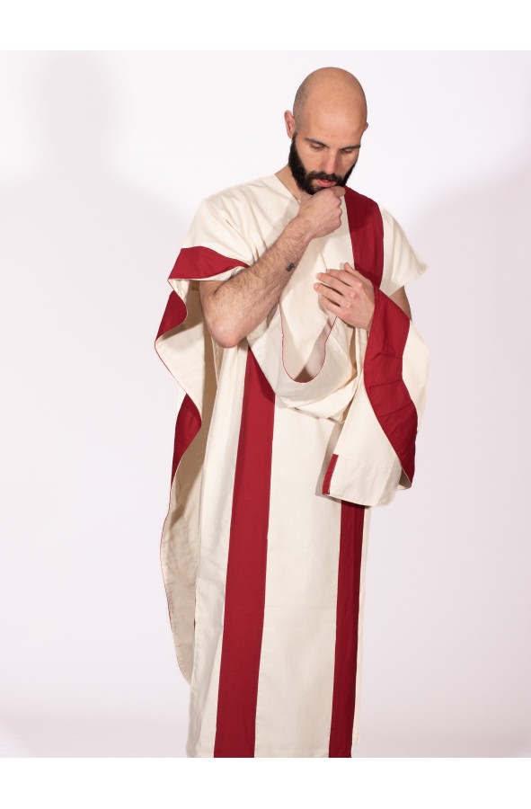 Roman senator costume with toga