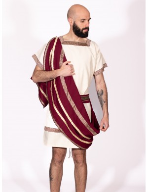 Men's Roman costume white...