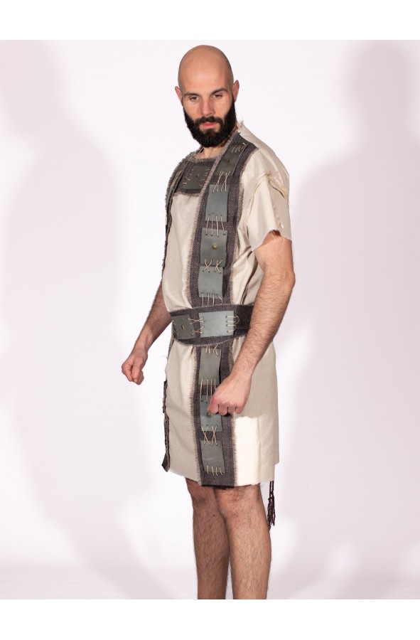 Traje medieval de guerrero con...