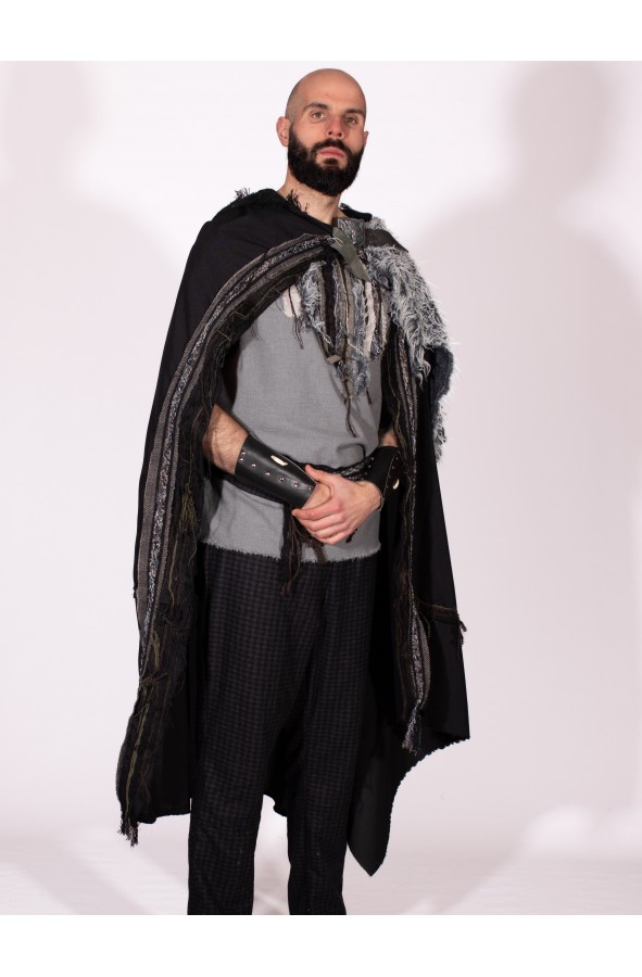 Men's medieval costume with recycled...
