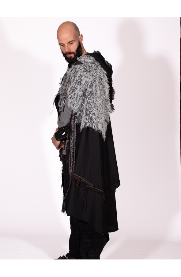 Men's medieval costume with recycled...