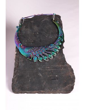 Multicolored peacock Roman...