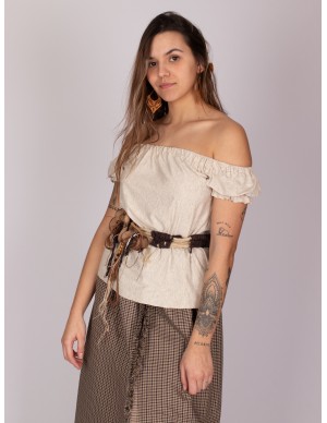 Handmade flower belt