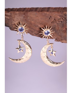 Medieval Half Moon Earrings