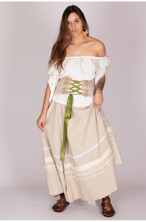 Cinturón medieval estilo corsé o...