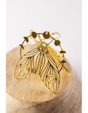 Medieval golden butterfly...