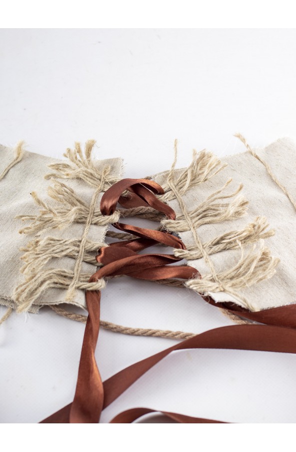 Corsé medieval rústico al estilo...