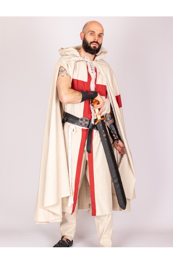 Traje medieval Templario o Cruzado de...