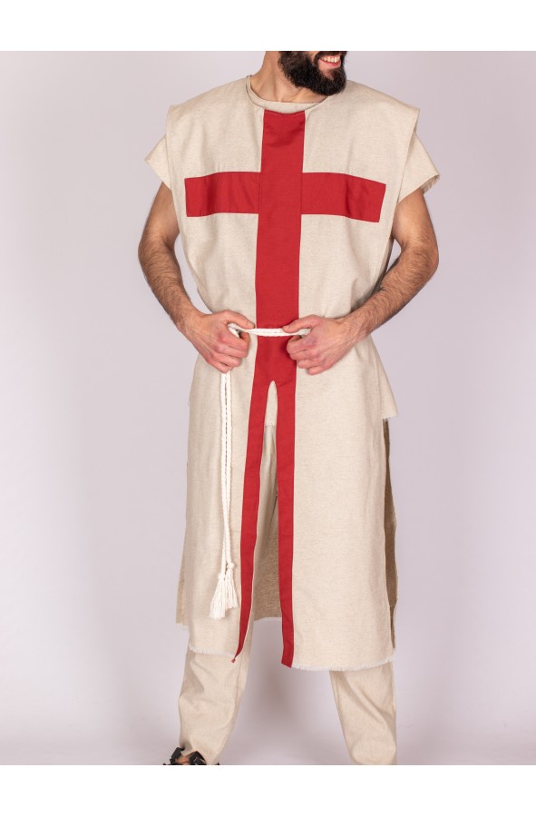 Traje medieval Templario o Cruzado de...