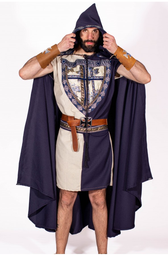 Traje medieval del Caballero Azul...