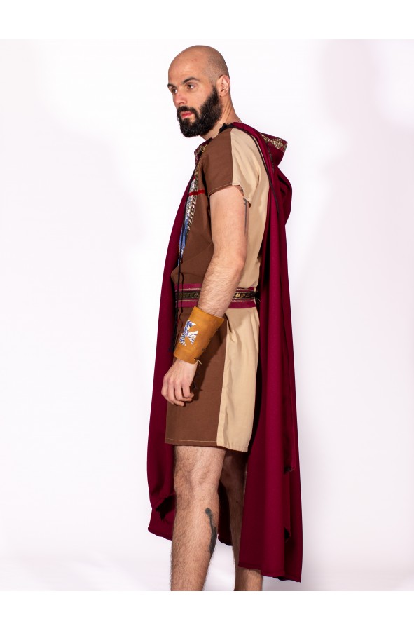 Traje medieval hombre de manga corta...