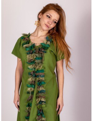 Vestido vikingo de mujer...