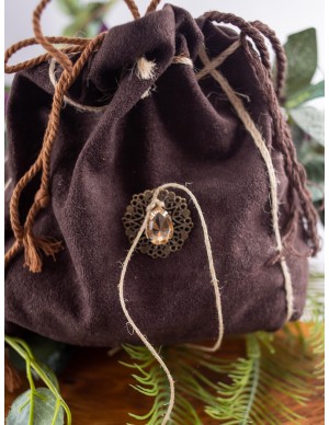 Bolso Marrón Artesano Hecho...