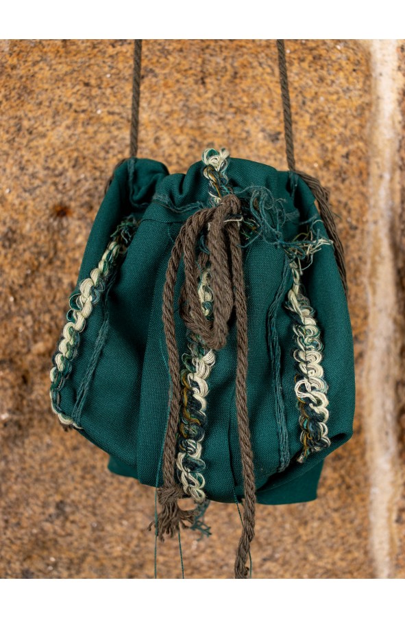 Handcrafted Green Celtic Bag: The...