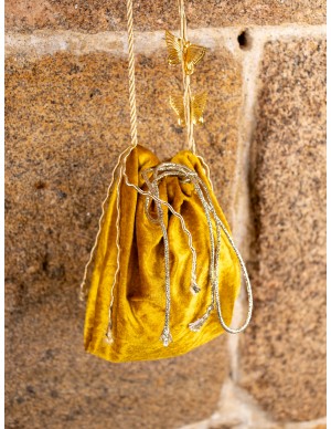 Golden Velvet Bag: Medieval...