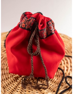 Red Roman Bag for Women:...