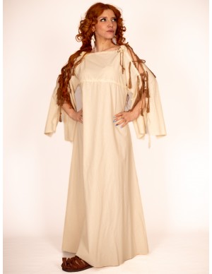 Cream Celtic-Viking Dress...