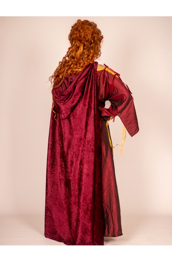 Vestido Romano de Mujer con Mangas...