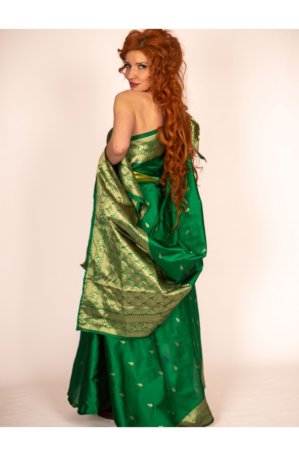 Asymmetric Roman Dress with...