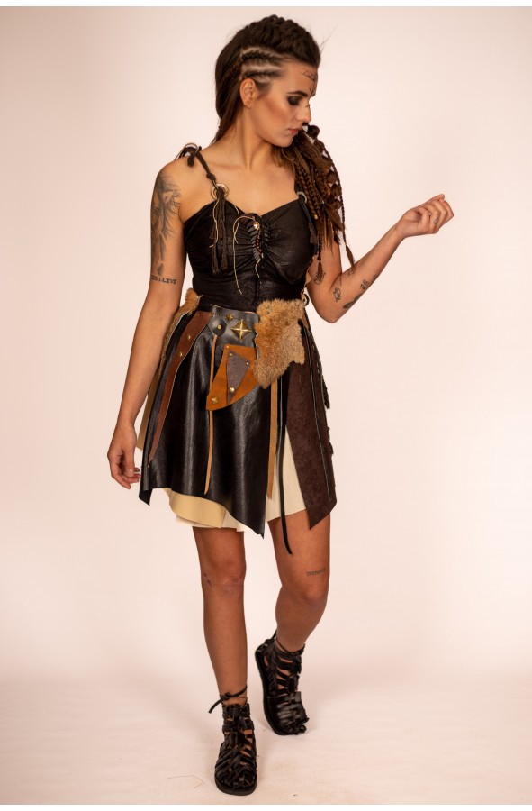 Conjunto de Guerrera Medieval con Top...