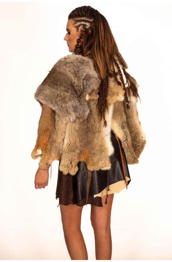 Capa Celta y Vikinga de Conejo...