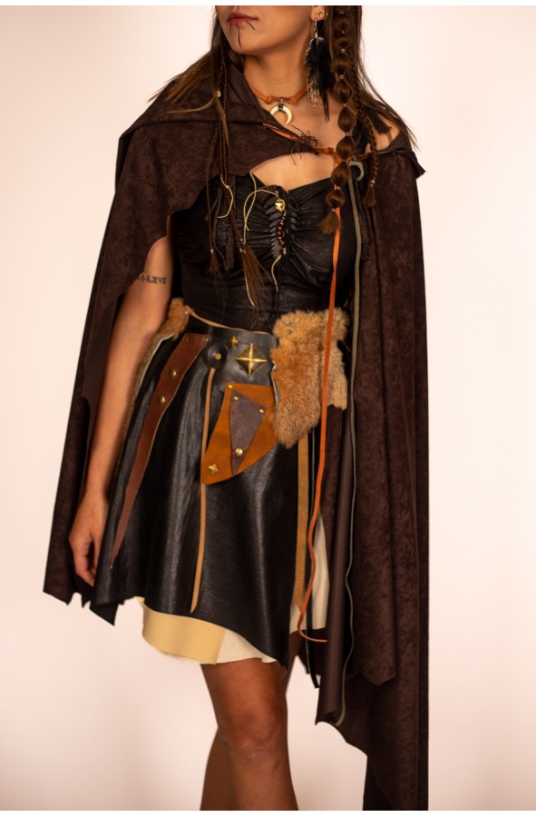 Warrior Celtic or viking cloak in...
