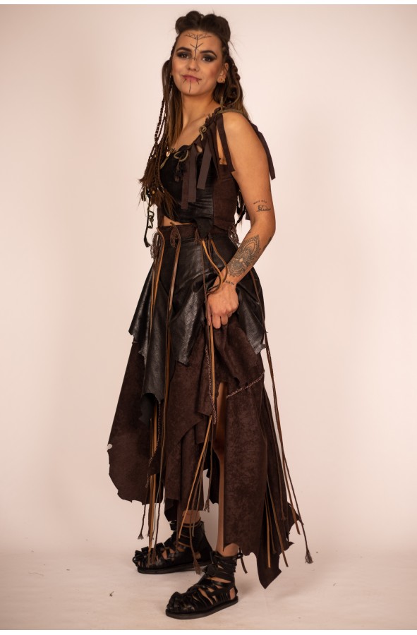 Conjunto de Guerrera Celta-Vikinga -...