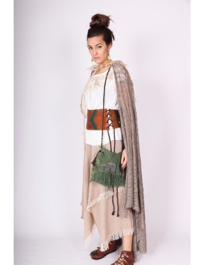 Capa medieval con capucha...