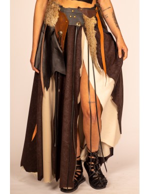 Medieval Long Skirt with...