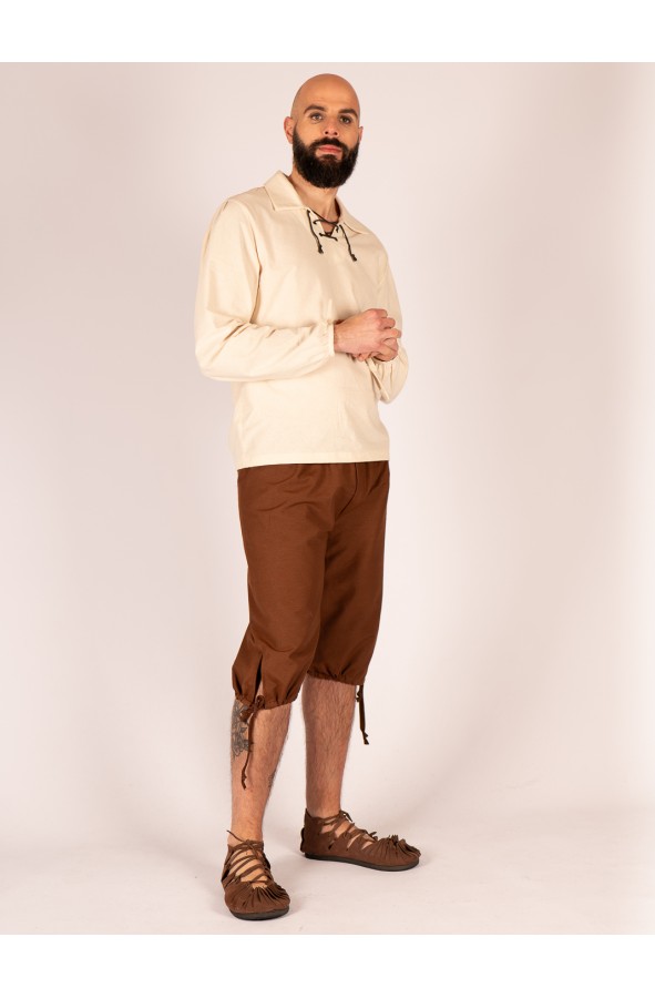 Medieval Baggy Trousers with Drawstrings