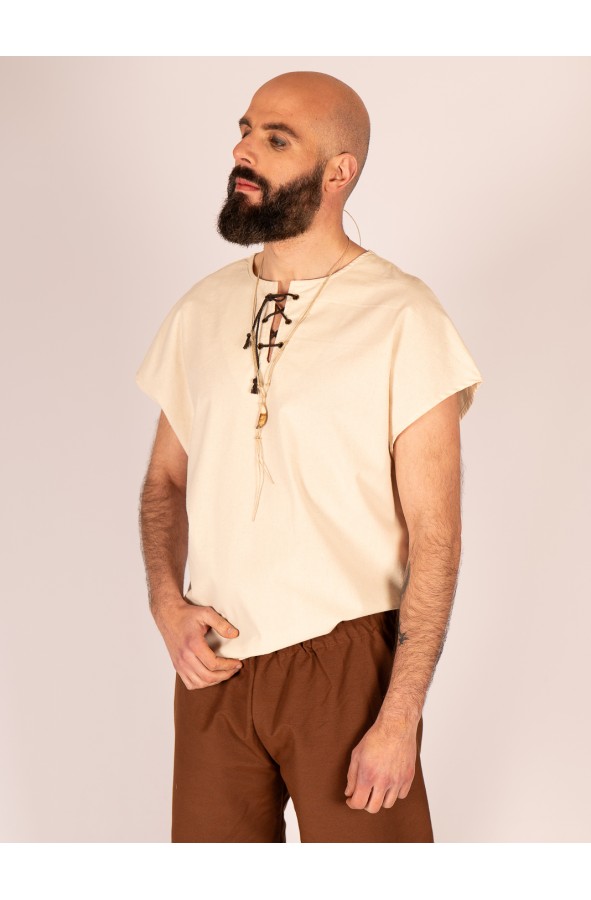 Short medieval cotton shirt –...