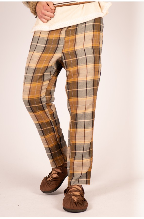 Celtic plaid trousers or Viking...