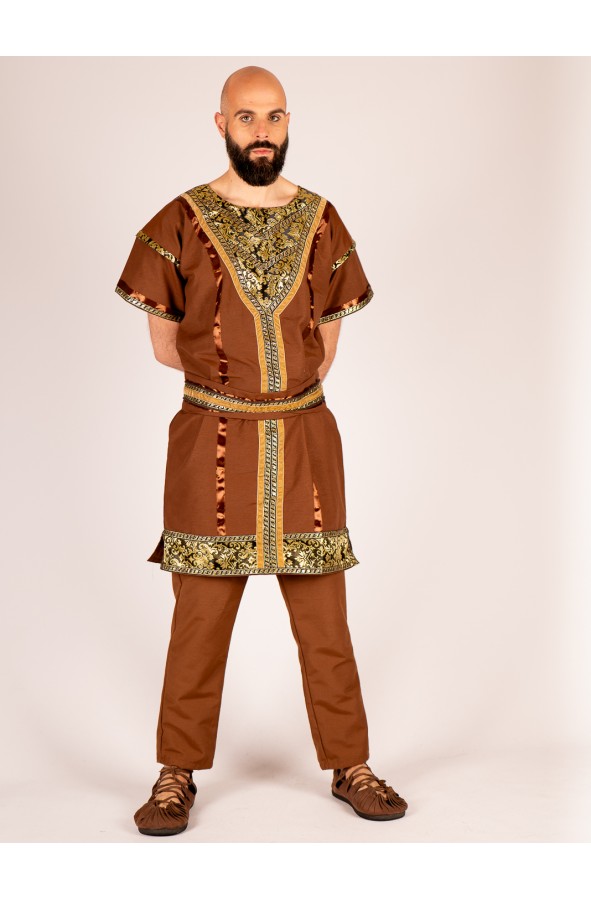 Conjunto medieval noble de túnica y...