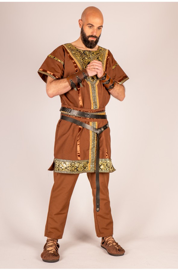 Conjunto medieval noble de túnica y...