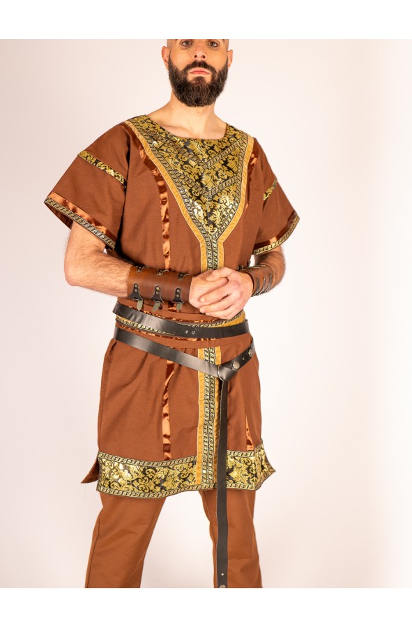 Conjunto medieval noble de túnica y...