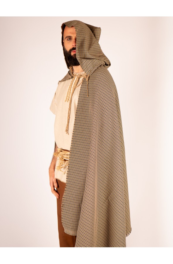 Celtic cloak or rustic Viking cape