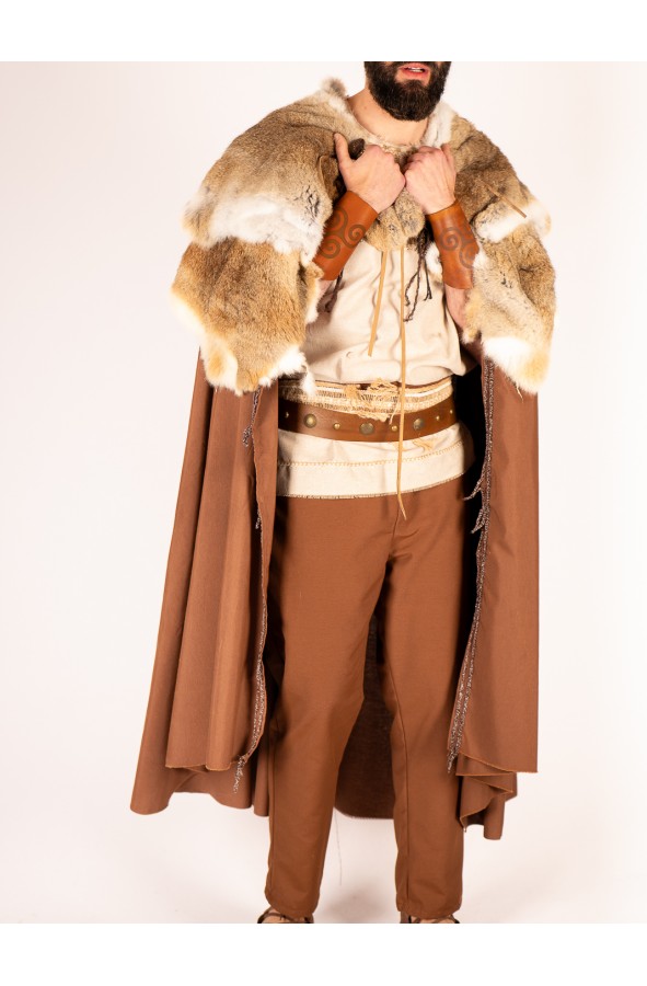 Brazaletes Celtas de Cuero con...