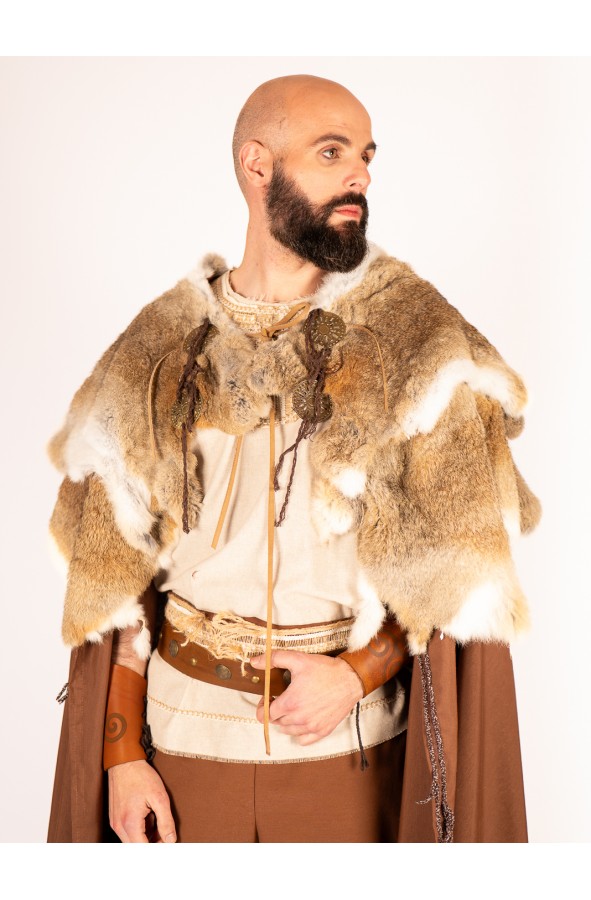 Brazaletes Celtas de Cuero con...