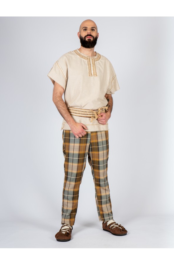 Celtic-Viking Tunic and Plaid...