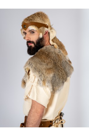 Rabbit Fur and Leather...