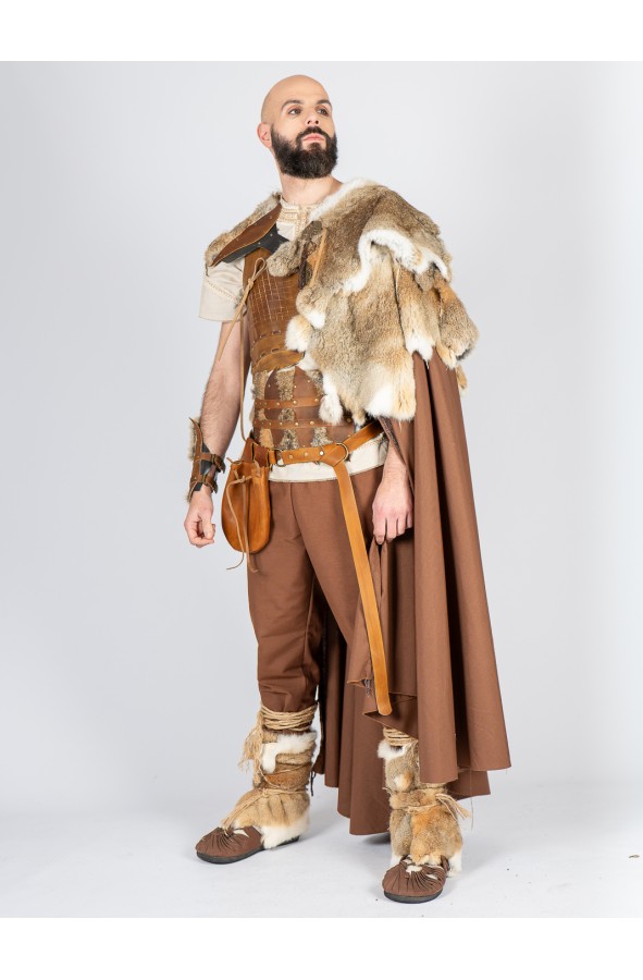 Leather Belt with Fur – Yutecrea