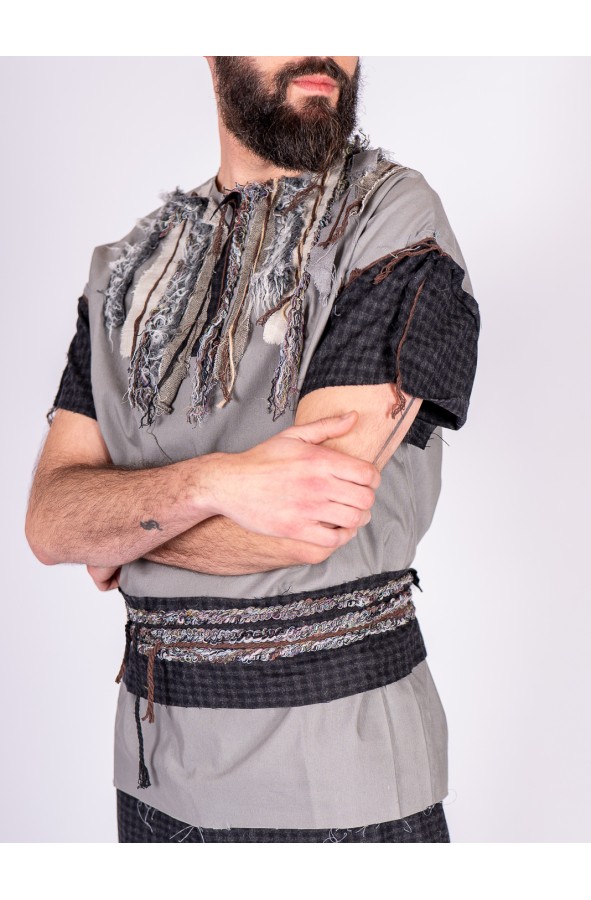 Celtic Men's Outfit with Tunic and...