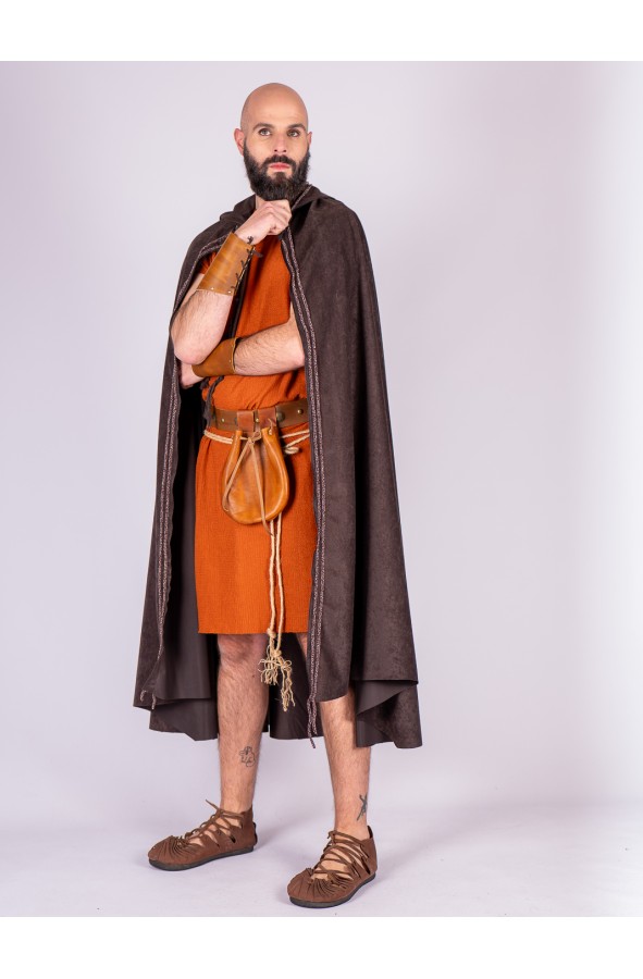 Roman Tunic in Terracotta Color with...