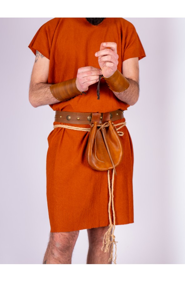Celtic Viking Tunic in Terracotta...