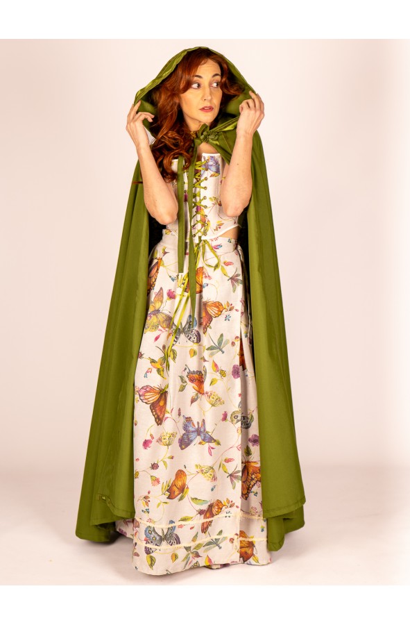 Corset floral de Yutecrea con lazos y...