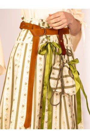 Brown Double-Wrap Leather...