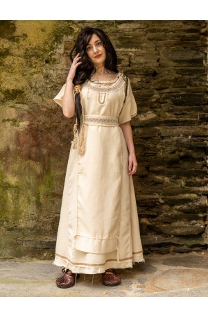 Celtic dress with overskirt...